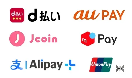 d払い aupay jcoin メルペイ alipay unionpay